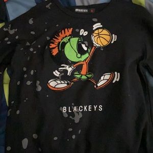 Black keys Marvin the Martian crew neck